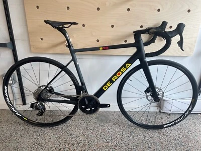 2024, De Rosa 838 disc, Grey F1, SRAM Rival AXS, 52cm - Image 1 of 4