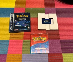 Pokemon Versione Zaffiro Nintendo Game Boy Advance PAL ITA completo italiano gba - Foto 1 di 3