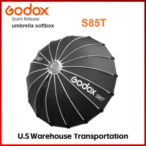 Godox S85T 33.5in Quick Release Umbrella Softbox-Bowen Mount for LED light COB - Picture 1 of 14
