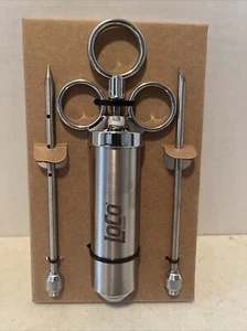 Loco Cookers Marinade Injector Stainless Steel 2 Ounce With 2 Injector Needles - Picture 1 of 8