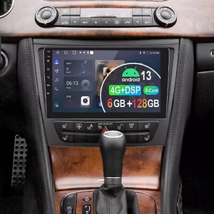 6+128GB Für Mercedes E-Klasse W211 W219 Android 13 Autoradio GPS BT WIFI Carpaly - Bild 1 von 16