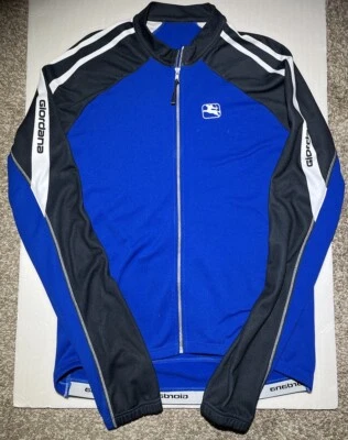 Chaqueta ligera de ciclismo Giordana para mujer XXL-6-54 hecha en Italia azul Foto 1 de 4
