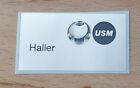 USM Haller - Aufkleber Logo Sticker Plakette