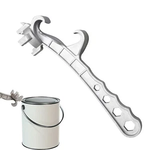 Multifunction Metal Bucket Opener Pail Paint Barrels Lid Can Opener Opening Tool - Picture 1 of 10