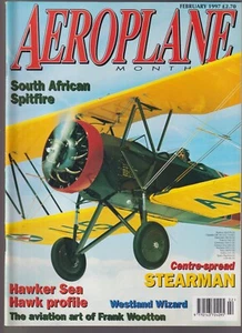 AEROPLANE MONTHLY N°02 1997 STEARMAN / HAWKER SEA / FRANK WOOTTON / SPITFIRE - Picture 1 of 3
