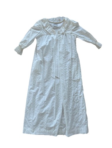 Camicia da notte bianca vintage anni 70 80 Christian Dior Neiman Marcus luna di miele S