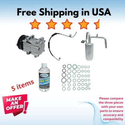 Compressor & Driers A/C Fit Ford Taurus 1994-1995, Mercury Sable 1994-1995 - Image 1 of 4