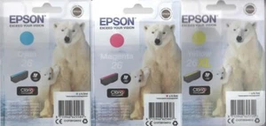 EPSON POLAR BEAR INK CARTRIDGES GENUINE - Bild 1 von 1