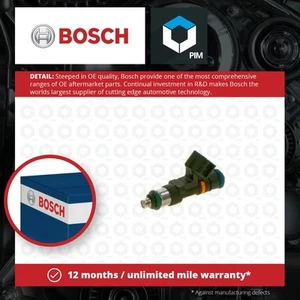6x Petrol Fuel Injectors 0280158117 Bosch Nozzle Valve 7R3V9F593A5B 7R3Z9F593AA - Picture 1 of 6