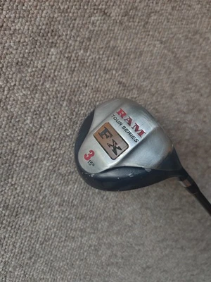 RAM Tour Series Fx, 3 Wood, 15° Graphite Shaft - Free Delivery - Image 1 of 4