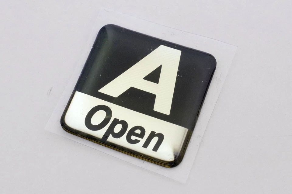 NEW vintage AOpen case badge ca. 2.5x2.5cm #2 - Bild 1 von 1