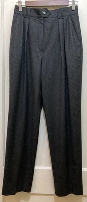 Pantalones para mujer Escada Margaretha Ley gris talla 36 nuevos lana cachemir oficina carrera Foto 1 de 4