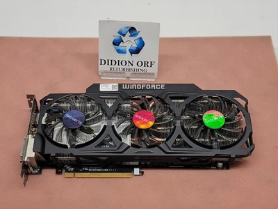 GIGABYTE GEFORCE GTX 770 GV-N770OC-4GD 4GB GDDR5 GPU SKU 20910 - Image 1 of 3