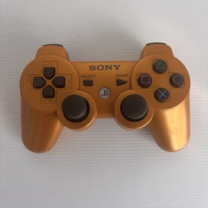 Sony PlayStation PS3 DualShock 3 Gold Controller - Parts Only - Free AU Post - Picture 1 of 7