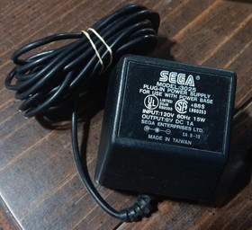 Original SEGA Master System Power Supply Model 3025 Authentic Tested And Working