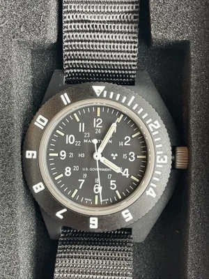 Marathon US Government Military Navigator  Watch - Black H3 New In Box - Image 1 of 4