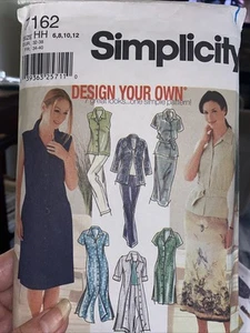 Simplicity Ladies Suit Sewing Pattern 7162 Size 6-12 Cut Complete - Picture 1 of 3