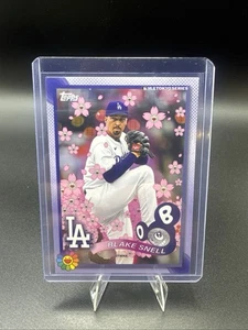 2025 Takashi Murakami TOPPS MLB World Tour Tokyo Series Blake Snell Dodgers #7 - Picture 1 of 2