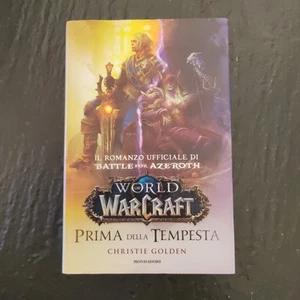 World of Warcraft - Prima della tempesta Christie Golden 2018 Hardcover Raro - Foto 1 di 16