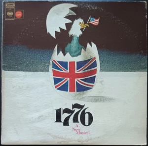 Various ‎– Sherman Edwards 1776 (A New Musical) - LP record excellent, cover G - Picture 1 of 3