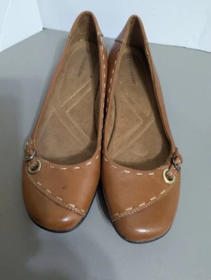 Naturalizer Women's Size 10M Slip On Flats, Brown. - Image 1 of 4