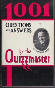 1001 Questions & Answers by the Quizzmaster Volume 1 1938 - Picture 1 of 1