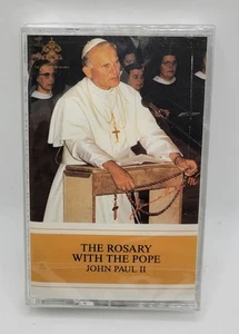 John Paul 2 The Rosary With The Pope Cassette Tape Vtg - Picture 1 of 1