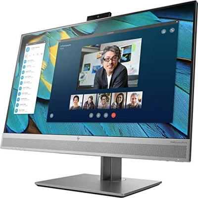 HP EliteDisplay E243m 23.8" Screen LED-Lit Monitor Black/Silver 1FH48A8#ABA - Image 1 of 2
