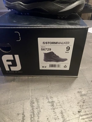 Footjoy Mens Stormwalker Waterproof  Golf Shoes Size 9 Wide Brand New 🔥 - Image 1 of 3