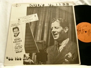 RUDY VALLEE On The Air John Barrymore Charles Laughton LP Joan Davis - Picture 1 of 1
