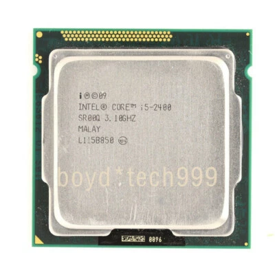 Intel Core i5-2400 CPU 4 cores Socket LGA1155 SR00Q 3.1 GHz 3100 MHz Processor - Image 1 of 4