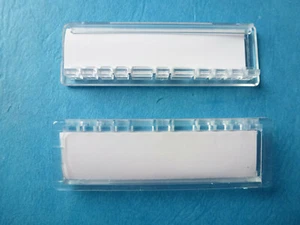 10 Namensschilder 67 x 22 mm  u. a. für JU Briefkästen - Bild 1 von 1