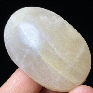 41g Rare Color White Moonstone Quartz Crystal Healing Reiki Stone AA99 - Picture 1 of 5