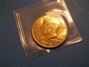Mezzo dollaro Kennedy 1989 P come nuovo unc.  FDC - Foto 1 di 1