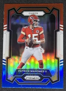 Patrick Mahomes 2023 Prizm Red White & Blue Prizm #149 A729 - Picture 1 of 2