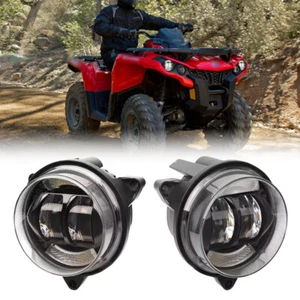 LED Headlight DRL Low Beam For Can-Am Outlander 500 650 800 850 1000 STD XT XT-P - Picture 1 of 12