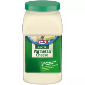 Kraft Grated Parmesan Cheese – 4.5 lbs. – Freshly Grated, Perfect for Pasta and - Picture 1 of 11