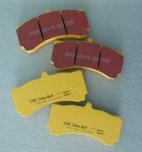 EBC YELLOWSTUFF BRAKE PADS K SPORT 8 POT CALIPERS FRONT KIT 330 / 356mm DP4006R - Picture 1 of 1