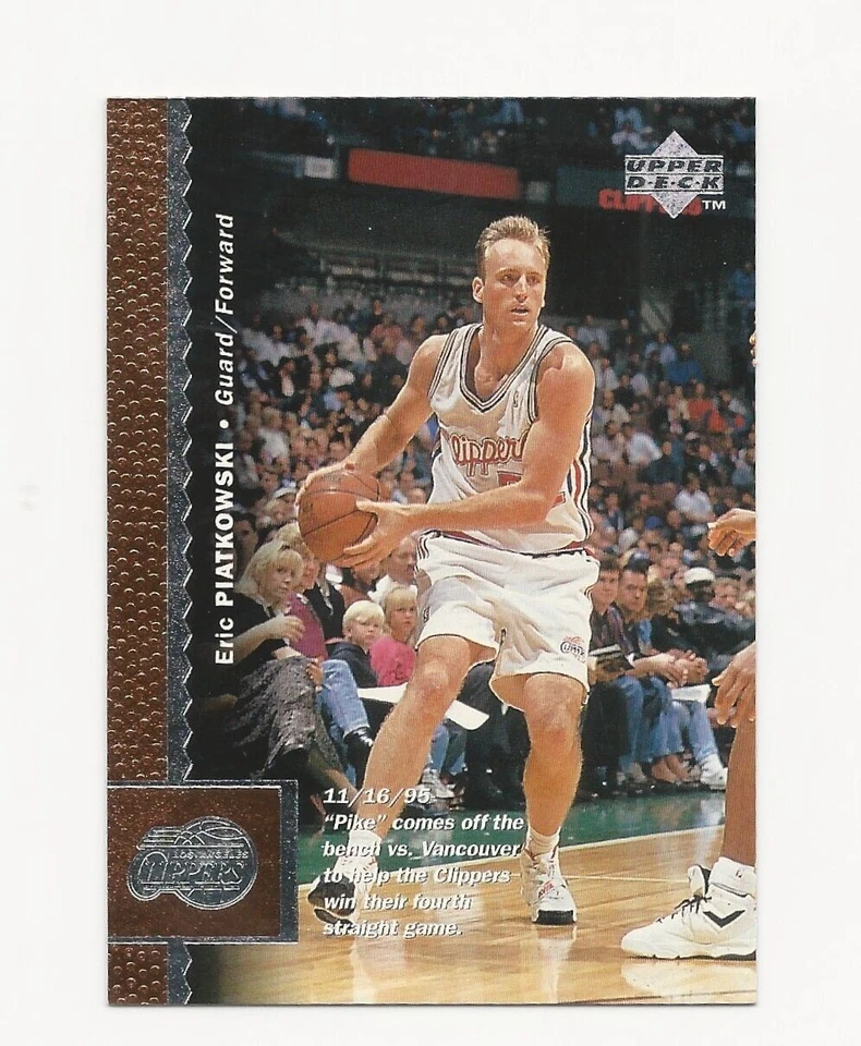 Eric Piatkowski Clippers 1996-97 Upper Deck #55 - Image 1 of 1