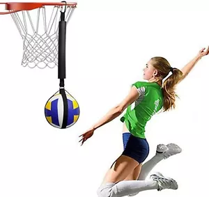 Volleyball Spike Trainer Adjustable Volleyball Training Equipment Aid Solo Volle - Picture 1 of 6