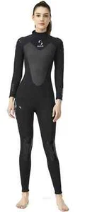 ZCCO 3mm Neoprene Wetsuit Back Zip Long Sleeve Full Body Diving Women's Medium* - Picture 1 of 5