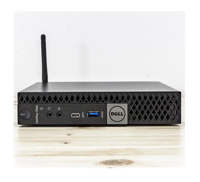 FAST Dell Optiplex 7050 Intel Core i5 7th Gen 256GB SSD 16GB RAM Windows 10 Wifi - Image 1 of 4