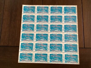 ICOLLECTZONE 1968 Precancel Stamp 47th Show Sheet VF NH (A000) - Picture 1 of 1