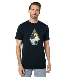 Volcom L94855 Mens Black Graphic Print ‘Global Stone’ Short Sleeve Tee Size XXL - Picture 1 of 4