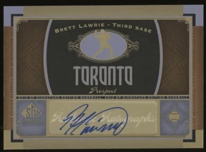 2012 SP Signature Edition Prospect Brett Lawrie Auto Toronto Blue Jays - Picture 1 of 1