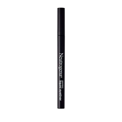 Delineador de ojos líquido Neutrogena Precision resistente a manchas/agua - 10 negro azabache 0,014 oz Foto 1 de 4