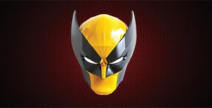 WOLVERINE MARVEL LICENSE PLATE FOR AUTO 12X6 ALUMINUM 2 - Foto 1 di 1