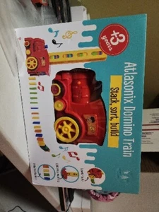 Domino Train Set 80 Pieces Dominos for Kids Train Toy Machine Ages 3-8 - Picture 1 of 7
