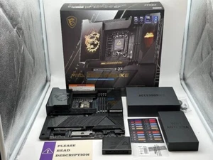 MSI MEG Z890 GODLIKE LGA 1851 Intel Extended ATX Motherboard READ/FOR PARTS - Bild 1 von 14