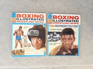 1963 Boxing Illustrated Wrestling News Magazine Sonny Liston & Floyd Patterson - Picture 1 of 24